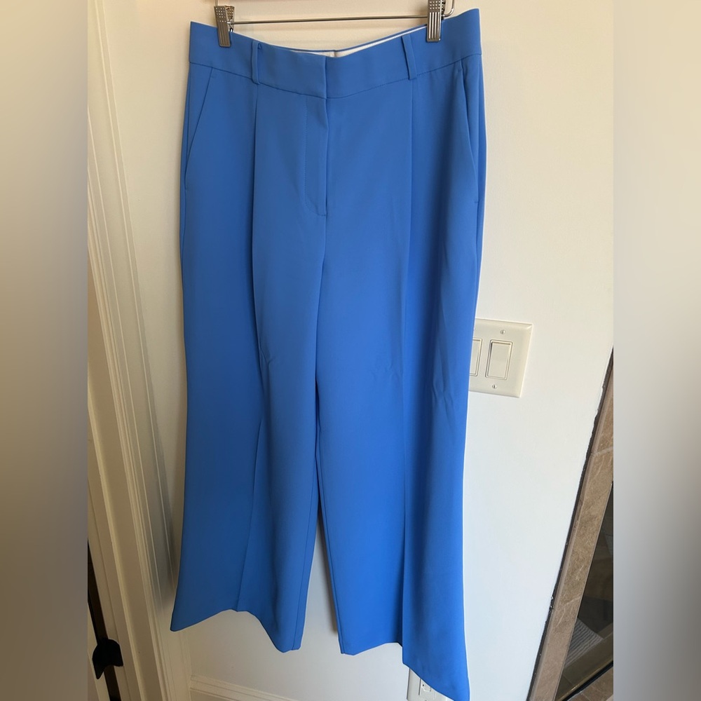 Ann Taylor Vibrant Blue Wide Leg Pants